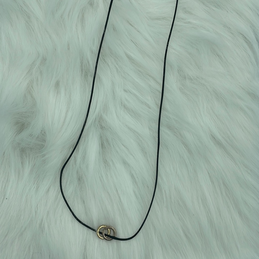 Faux gold silver 90’s necklace $9 OBO